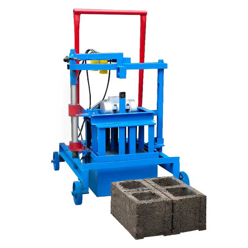 High Efficiency Manual Lightweight Brick Making Machine — image 6