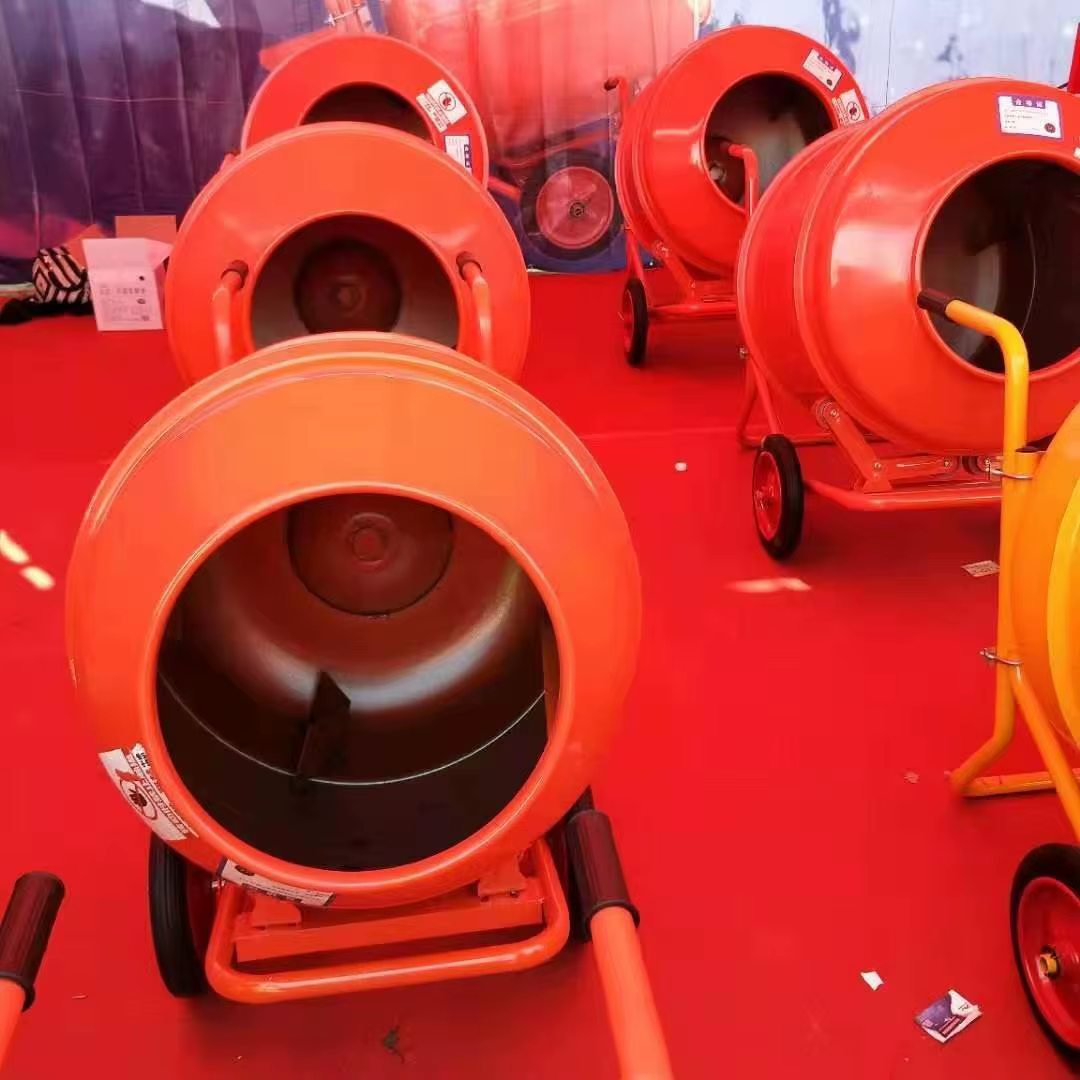 Portable Concrete Mixer Machine Mini Small Diesel Gasoline Mobile Concrete Mixer — image 5