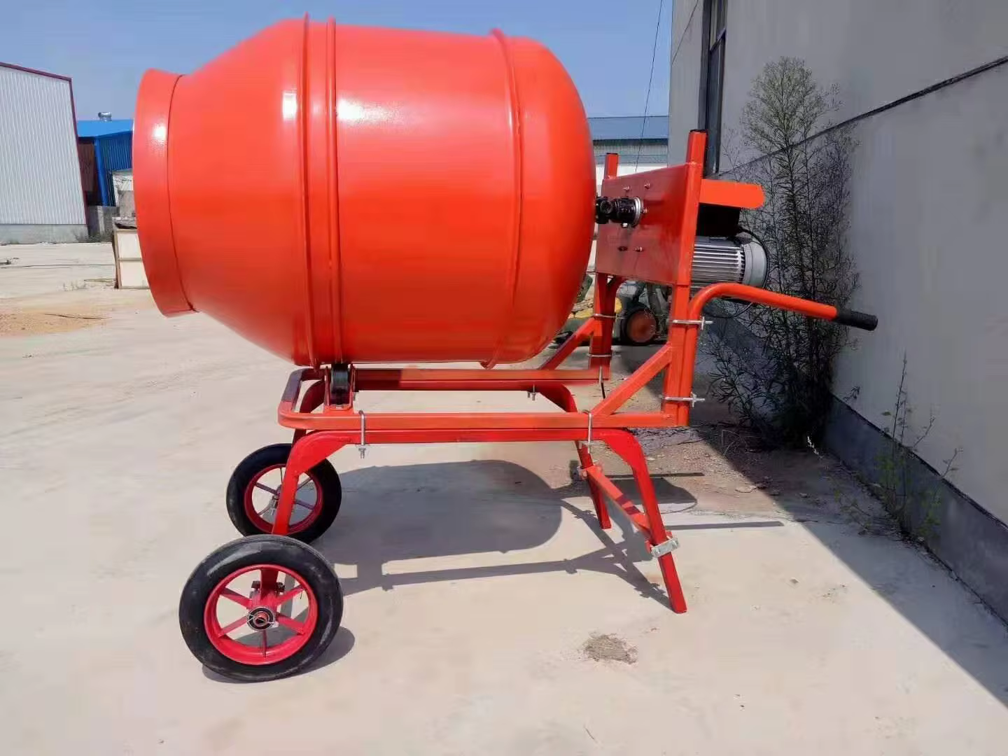 Portable Concrete Mixer Machine Mini Small Diesel Gasoline Mobile Concrete Mixer — image 6