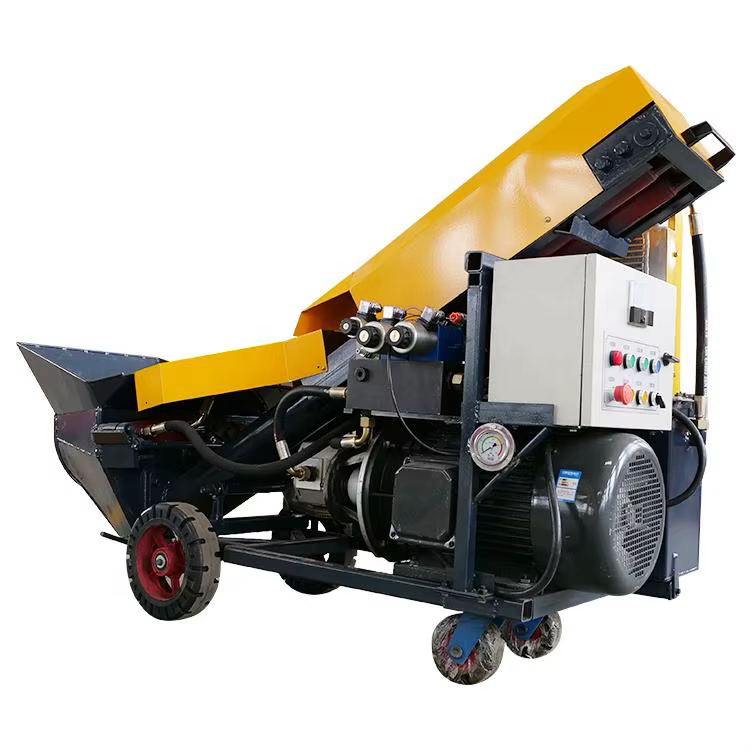 Canmax Inclined Cement Mortar Pump Concrete Pump Machine — image 2