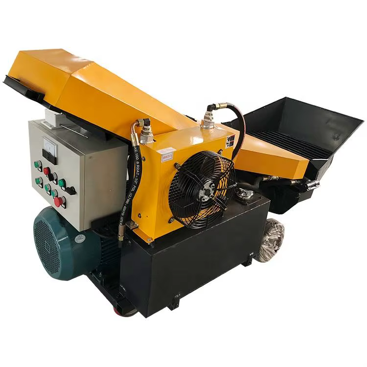 Canmax Inclined Cement Mortar Pump Concrete Pump Machine — image 4