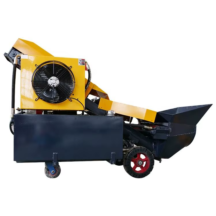Canmax Inclined Cement Mortar Pump Concrete Pump Machine — image 5