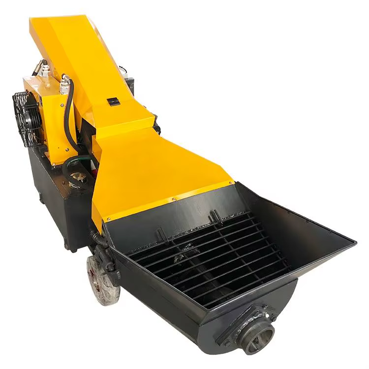 Canmax Inclined Cement Mortar Pump Concrete Pump Machine — image 6