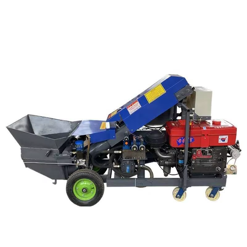 CANMAX Manufacturer Inclined Diesel Concrete Pump — image 2