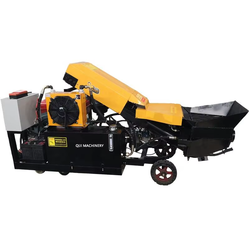 CANMAX Manufacturer Inclined Diesel Concrete Pump — image 3