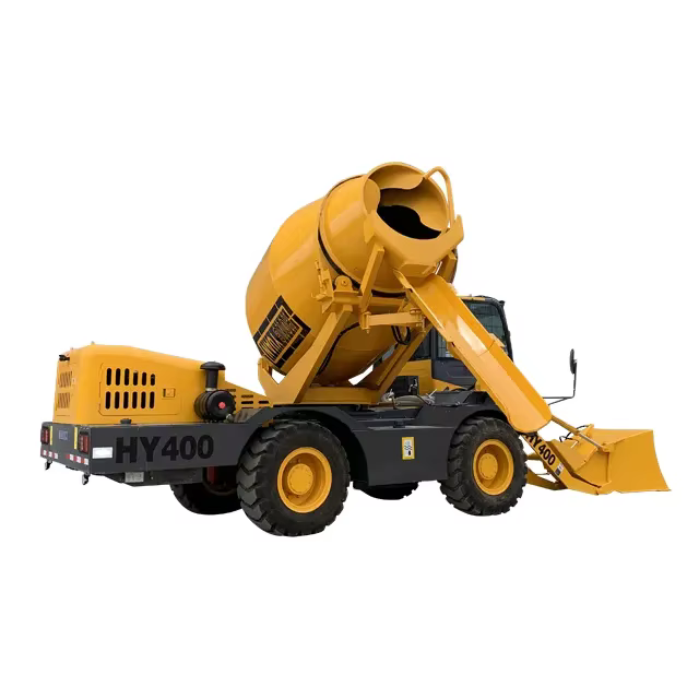 Mini Portable 0.6m3 Self Loading Concrete Mixer Truck — image 6