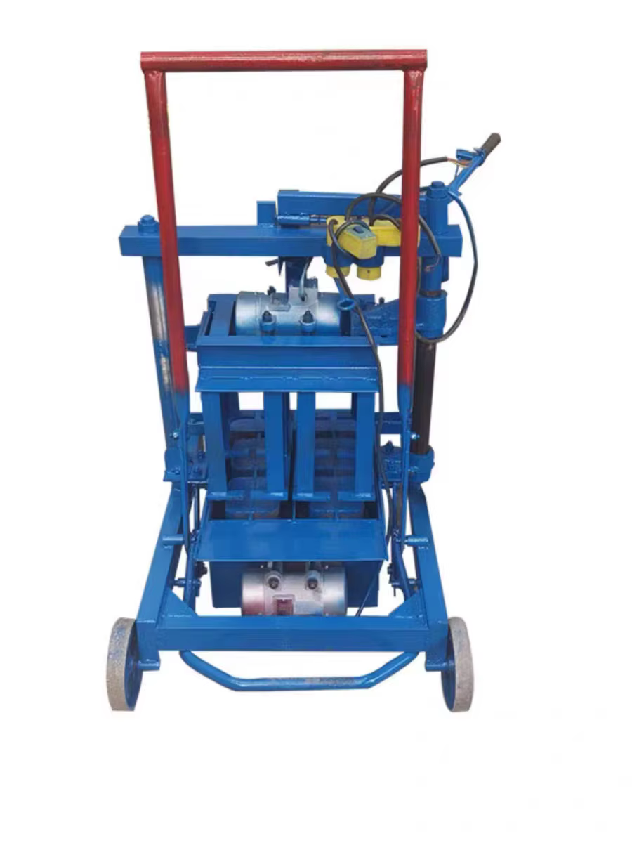 Canmax Clay Making Mini Hollow Mobile Paver Block Machine — image 2