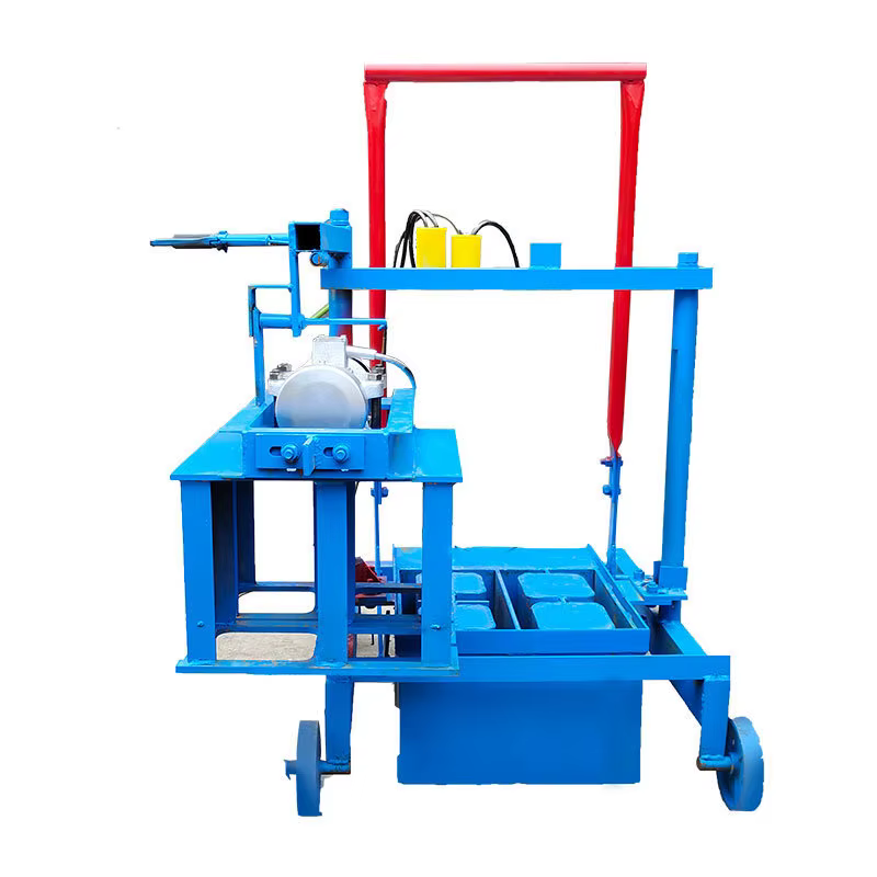 Canmax Clay Making Mini Hollow Mobile Paver Block Machine — image 5