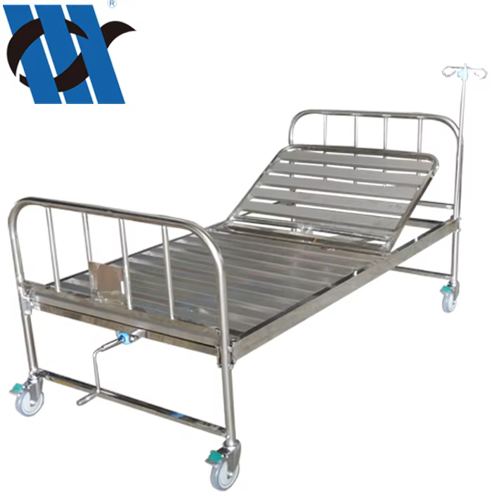 YC-T1610L Manual Single Crank Patient Medical Bed Frame — image 6