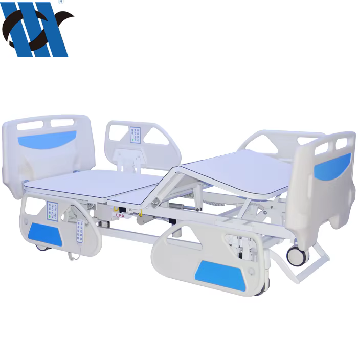YC-E5638KII Modern Design Hospital ICU Bed Five-Function Electric with X-ray Exam Board — image 4