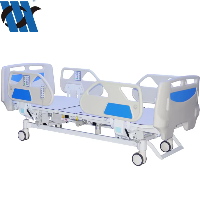 YC-E5638KII Modern Design Hospital ICU Bed Five-Function Electric with X-ray Exam Board — image 6