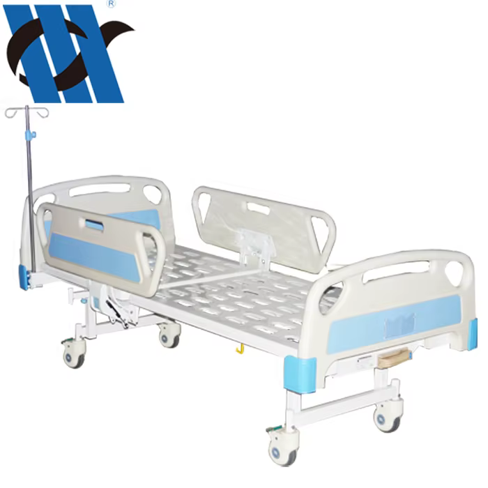 YC-T1618L Manual Home Care Patient Bed with ABS Side Rails — image 2