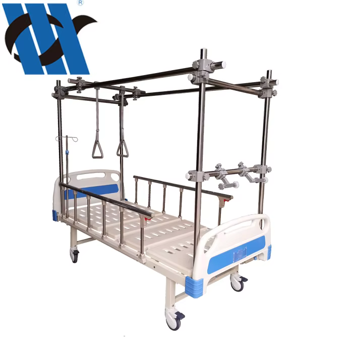 YC-266U 4 Function Manual Traction Bed with Split Legs — image 2