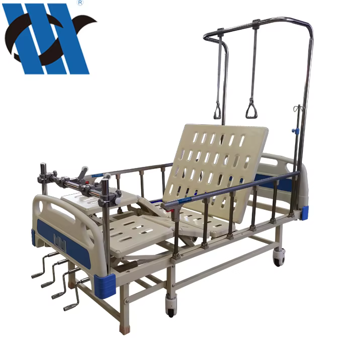 YC-266U 4 Function Manual Traction Bed with Split Legs — image 3