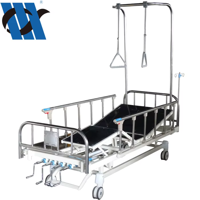 YC-266U 4 Function Manual Traction Bed with Split Legs — image 5