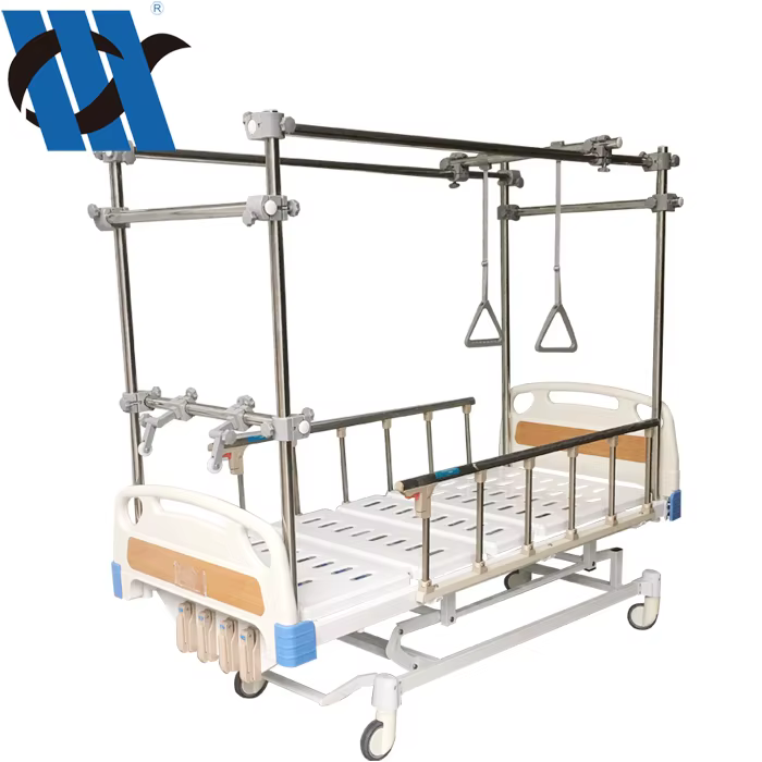 YC-266U 4 Function Manual Traction Bed with Split Legs — image 6