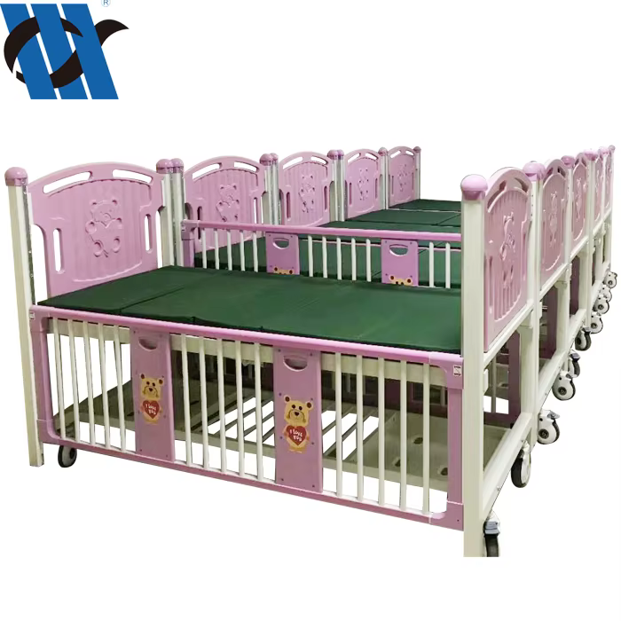 BDB10 Two Crank Function Medical Crib Bed — image 4