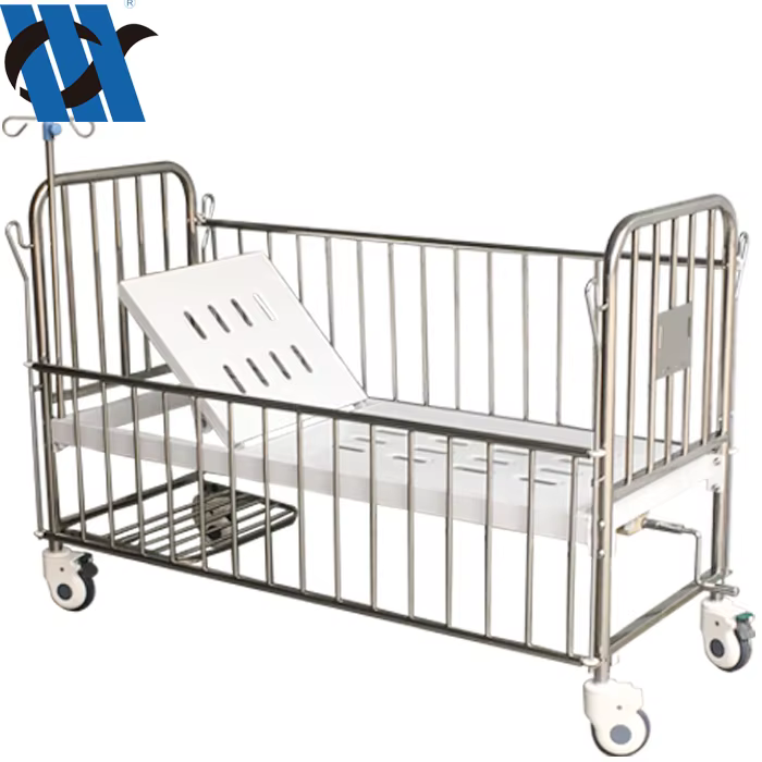BDB10 Two Crank Function Medical Crib Bed — image 5