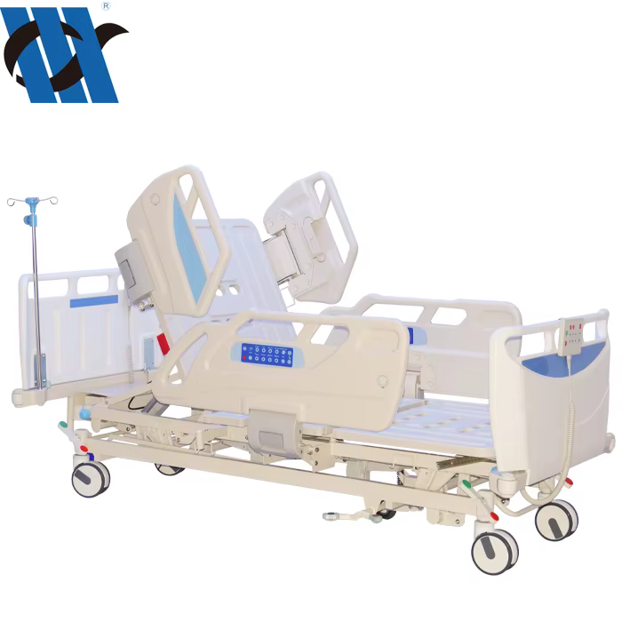 YC-E5638K(V) 5 Function Electric Medical ICU Bed with Mattress — image 4