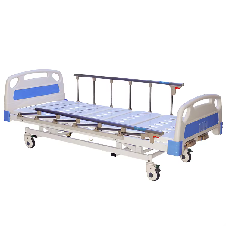 YC-T3611L(I) Height Adjustable 3 Crank Manual Medical Bed — image 2