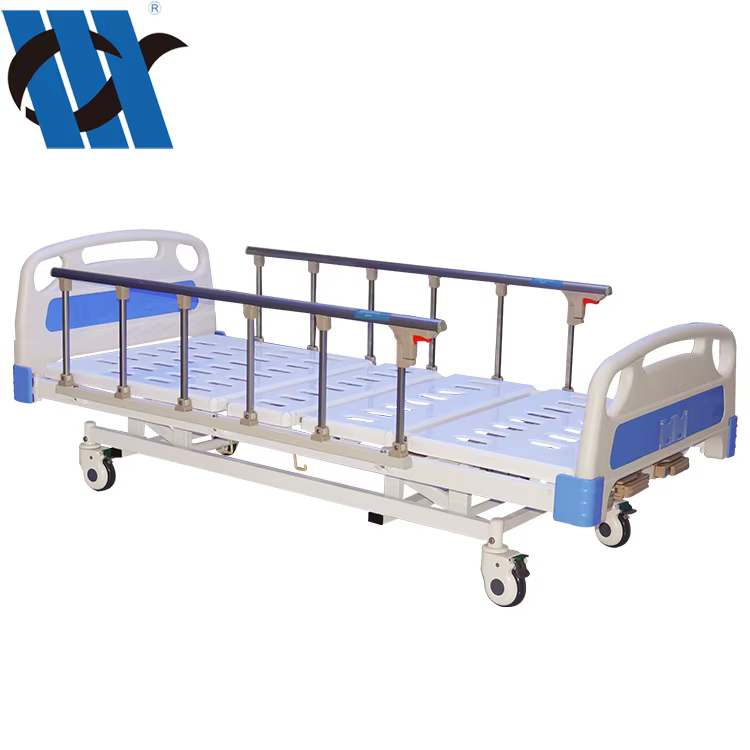 YC-T3611L(I) Height Adjustable 3 Crank Manual Medical Bed — image 4
