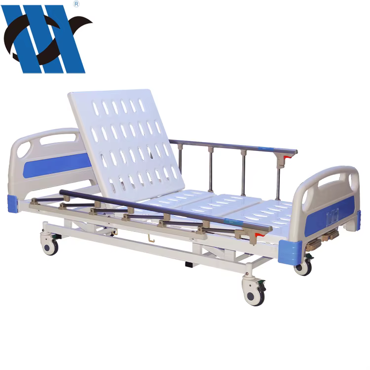 YC-T3611L(I) Height Adjustable 3 Crank Manual Medical Bed — image 7
