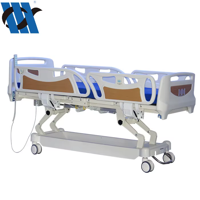 YC-E5618K(I) 5-Function Electric Adjustable Medical ICU Bed with ABS Cover — image 6