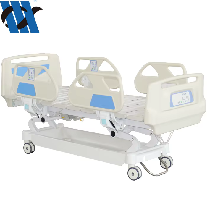 YC-E5638K(II) 5-Function Movable Adjustable Electric Patient ICU Hospital Clinic Bed — image 3