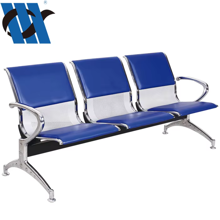 BDEC202 Modern 3-Seater Hospital Waiting Chairs — image 2