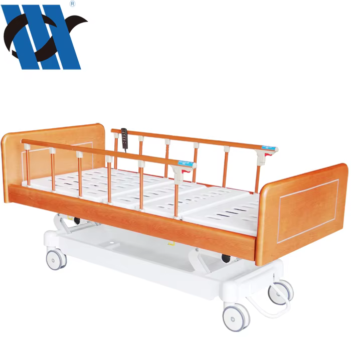 YC-E808 Electric Hospital Bed 3 Functions with Potty Hole — image 3