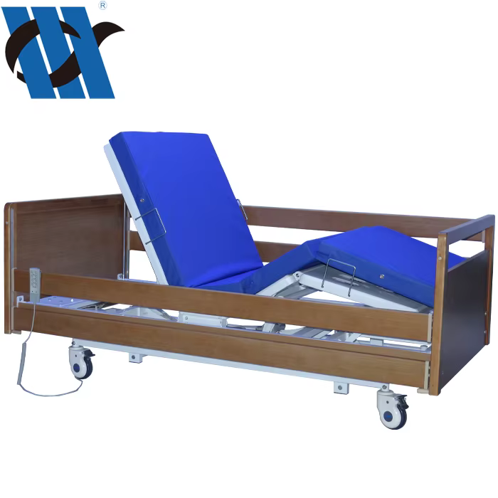 YC-E808 Electric Hospital Bed 3 Functions with Potty Hole — image 5