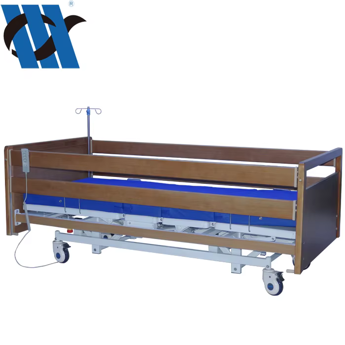 YC-E808 Electric Hospital Bed 3 Functions with Potty Hole — image 6
