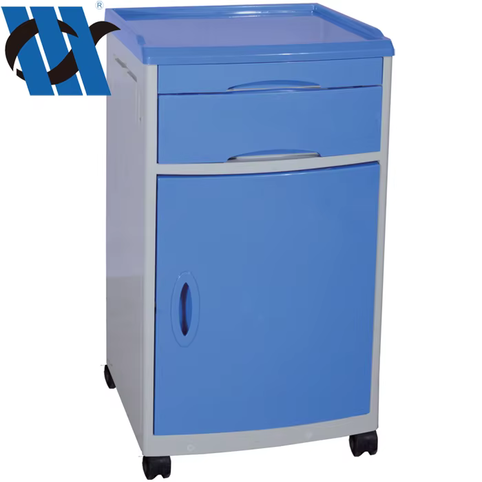 BDCB08 Aluminium Alloy Medical Locker Bedside Cabinet — image 6