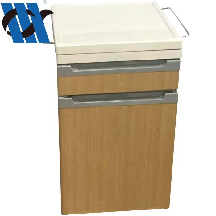 BDCB04 ABS Plastic Cabinet Storage Drawers Hospital Bedside Cabinet — image 2