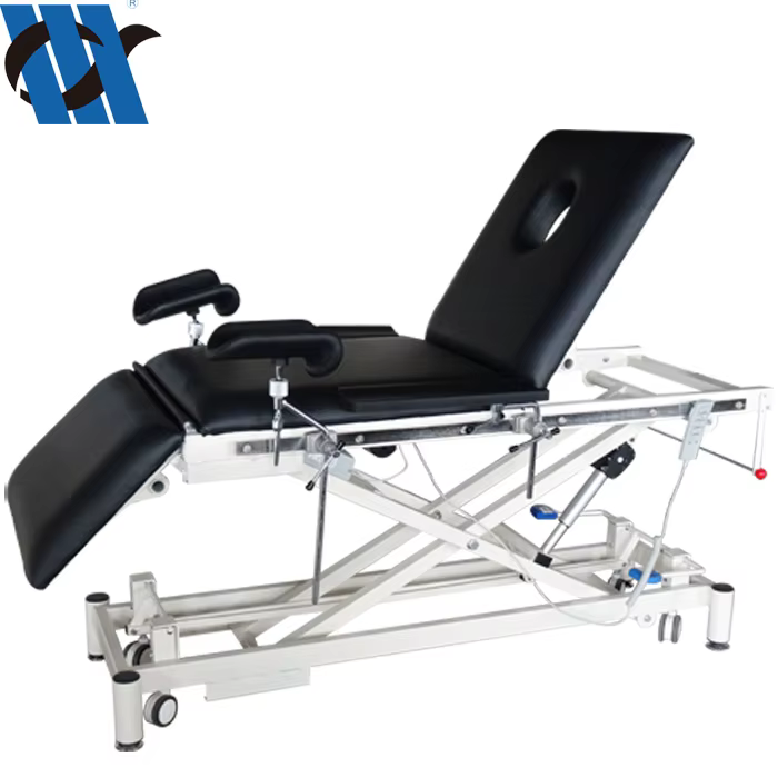 YC-C103(II) Hi-Low Electric Medical Examination Bed with Leg Holder — image 5
