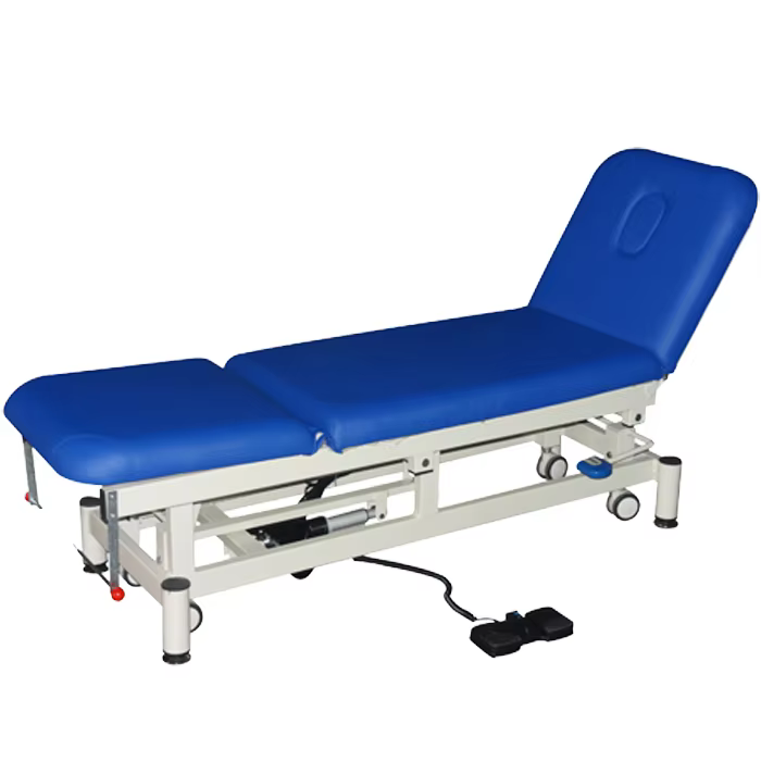 YC-C106(I) 3-Section Electric Medical Exam Bed Hospital Couch — image 2