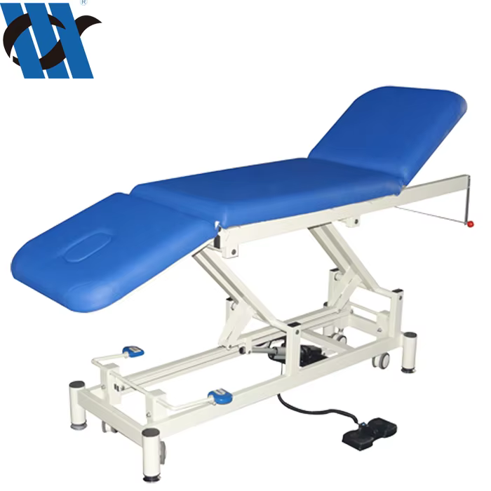 YC-C106(I) 3-Section Electric Medical Exam Bed Hospital Couch — image 4