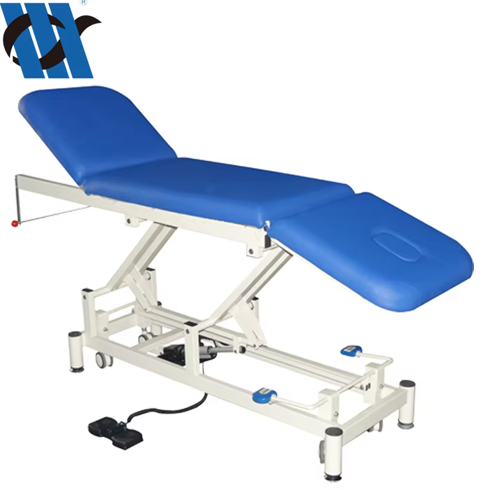YC-C106(I) 3-Section Electric Medical Exam Bed Hospital Couch — image 5
