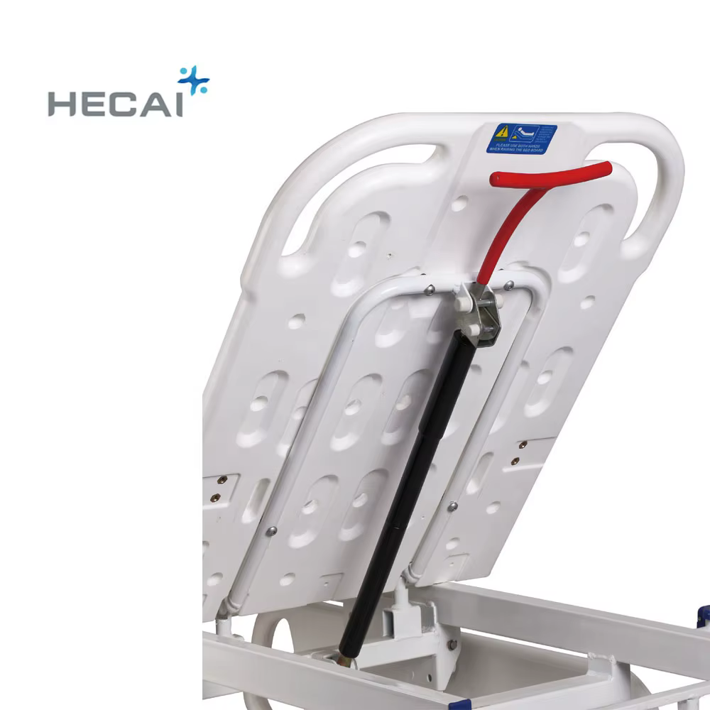 Hospital Medical Emergency Hydraulic Manual Stretcher Patient Transfer Trolley — image 4