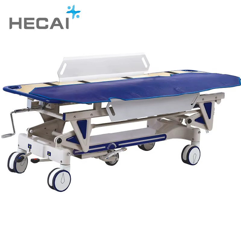LS-6C Hospital Manual Crank Patient Stretcher — image 3