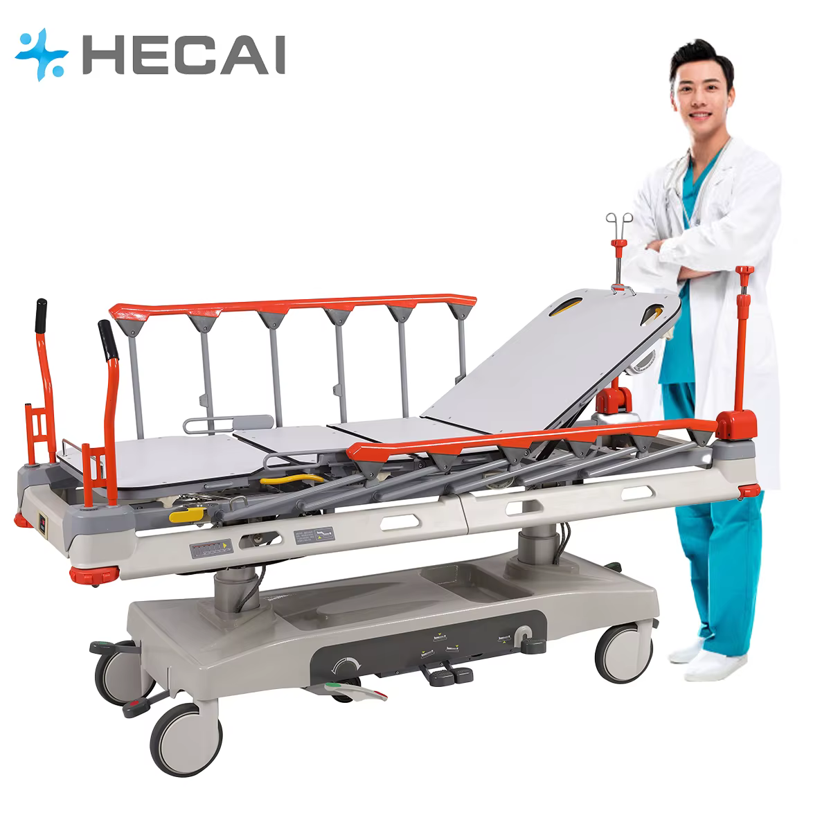 2025 Multi-Function Electric Medical Patient Transfer Bed — image 4