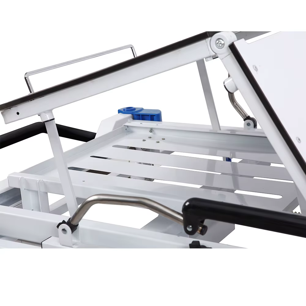 Patient Ambulance Transfer Equipment Stretcher Trolley with Oxygen Holder — image 5