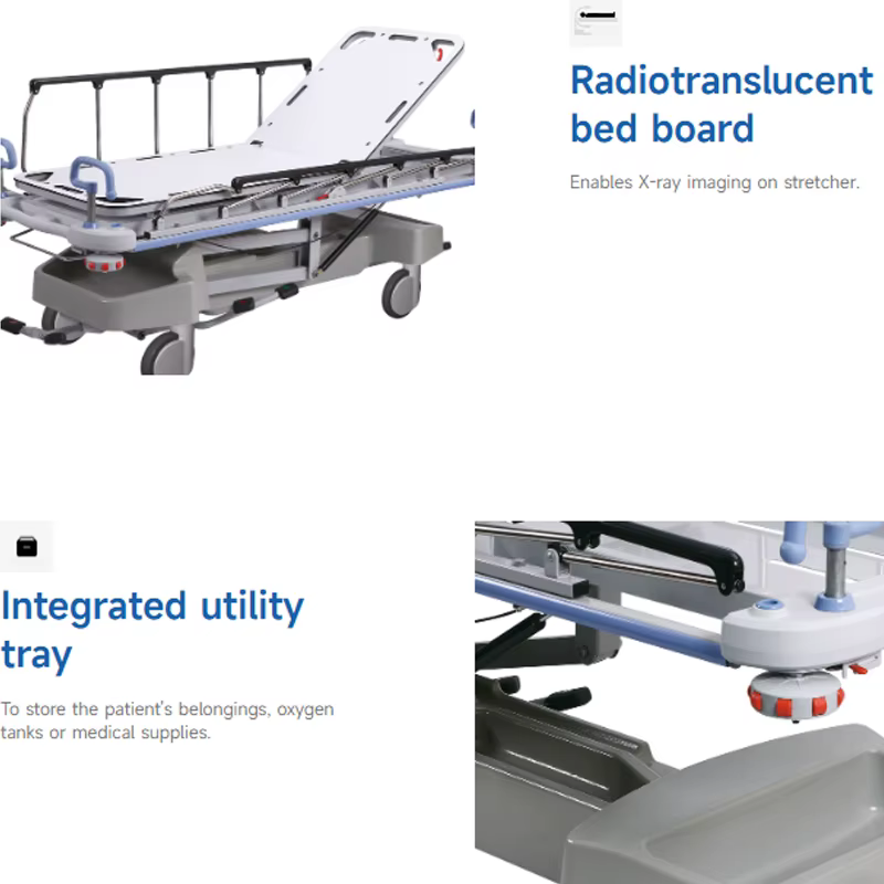 Hospital Bed & Emergency Stretcher — image 5