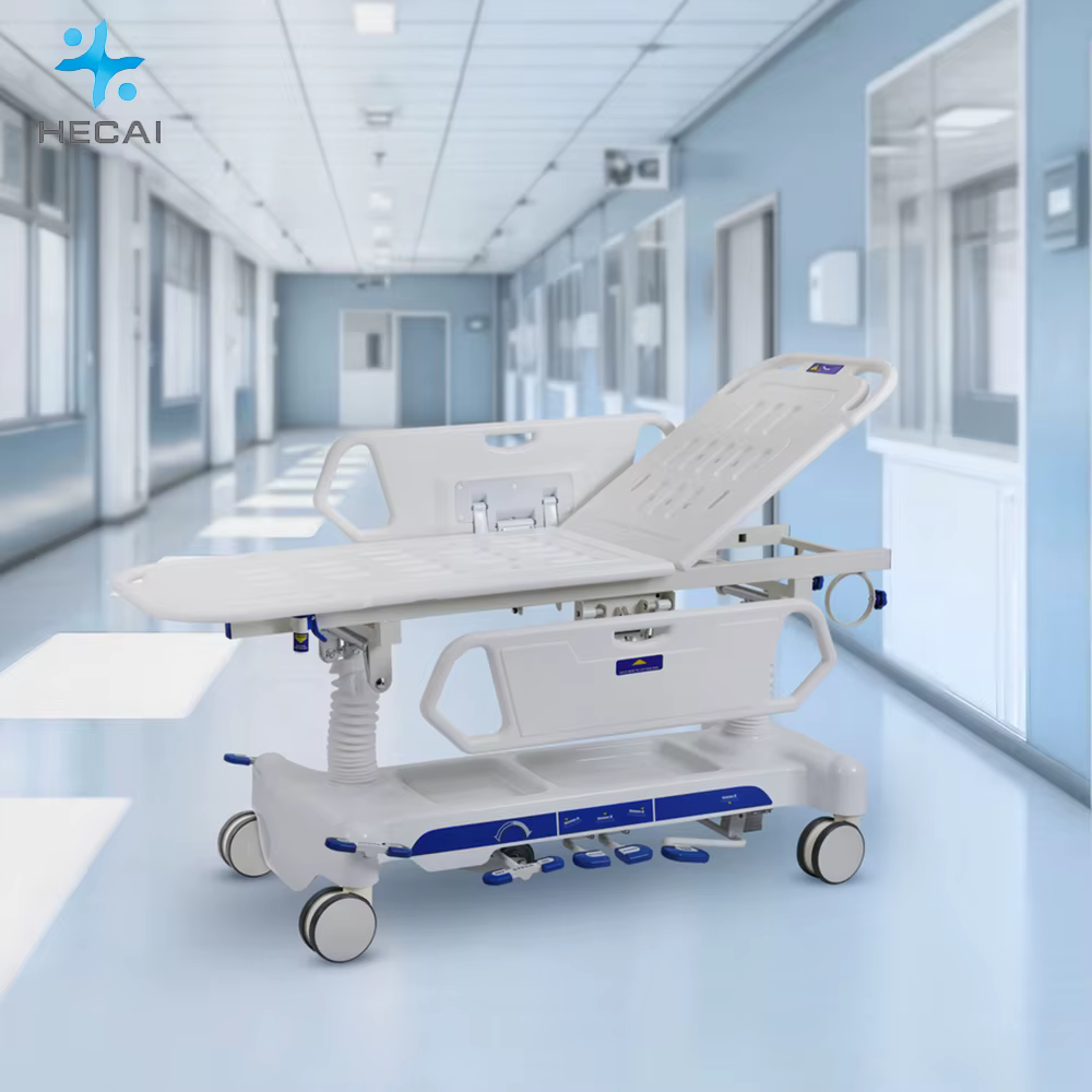 Hydraulic Medical Transport Trolley — image 2