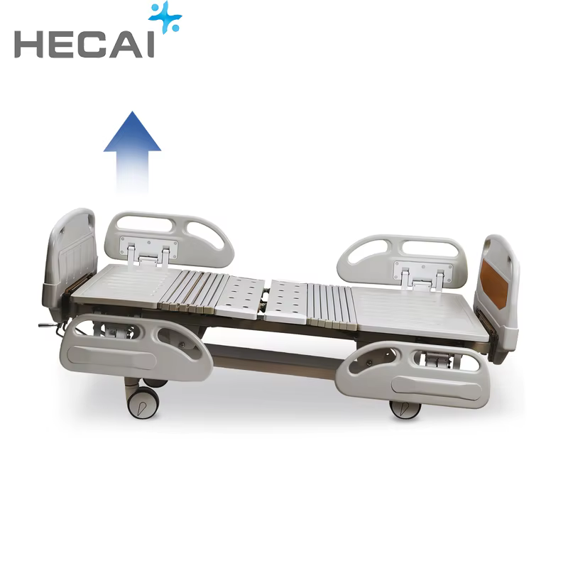 Hecai 4 Cranks 5 Function Adjustable Manual Hospital Bed — image 3
