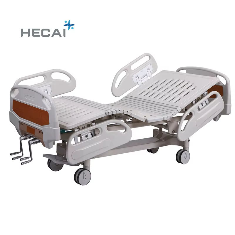 Hecai 4 Cranks 5 Function Adjustable Manual Hospital Bed — image 4