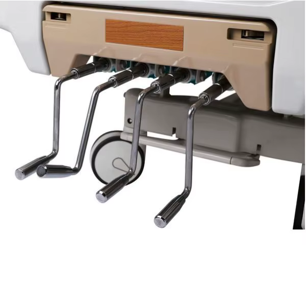 Hecai 4 Cranks 5 Function Adjustable Manual Hospital Bed — image 5