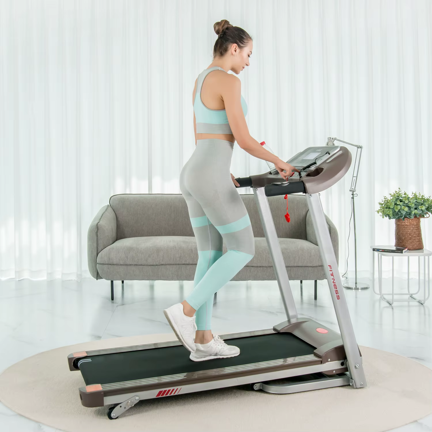 2.0 HP Folding Motorized Treadmill for Home Gym — image 5