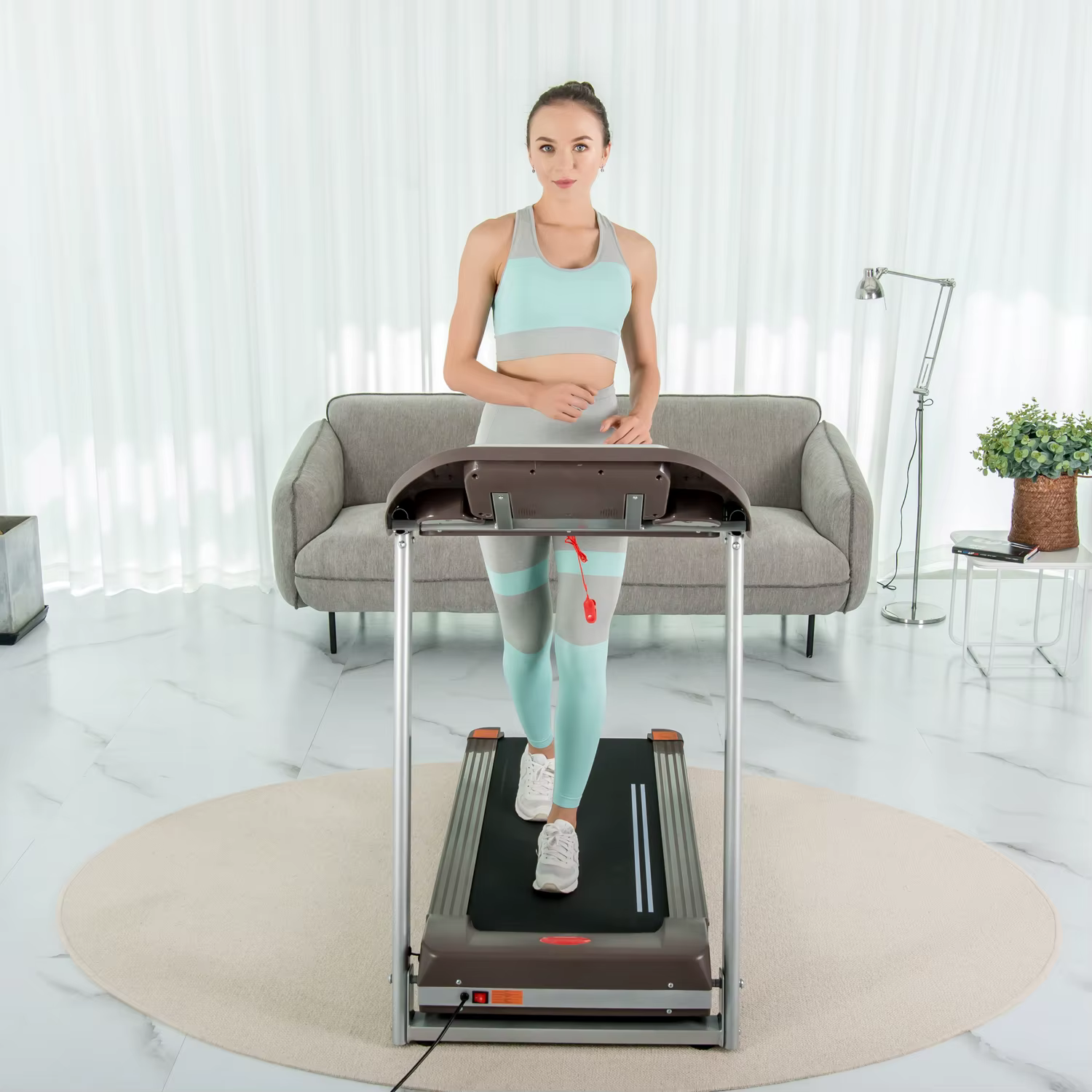 2.0 HP Folding Motorized Treadmill for Home Gym — image 6