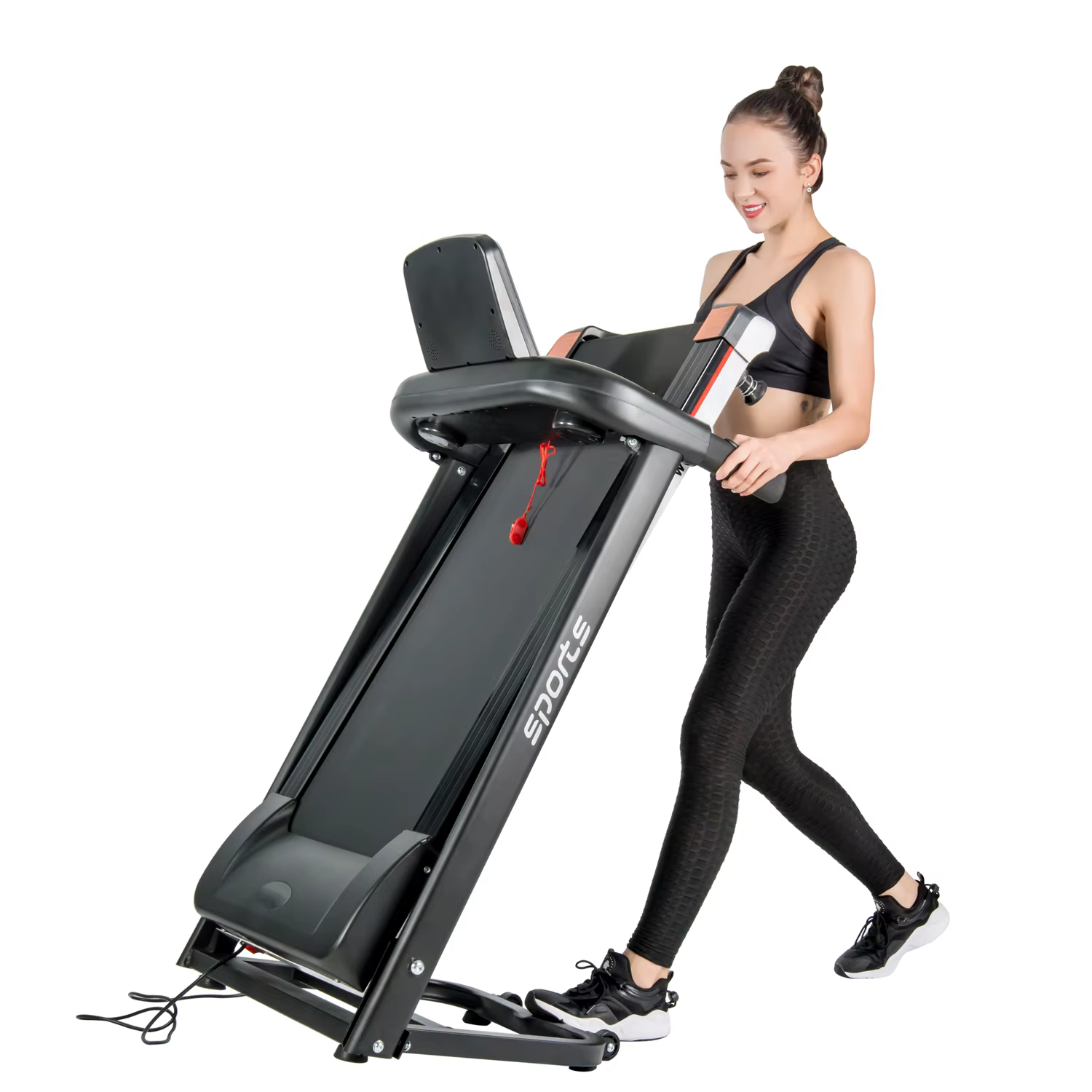 Professional Portable Fitness Foldable Treadmill — image 3